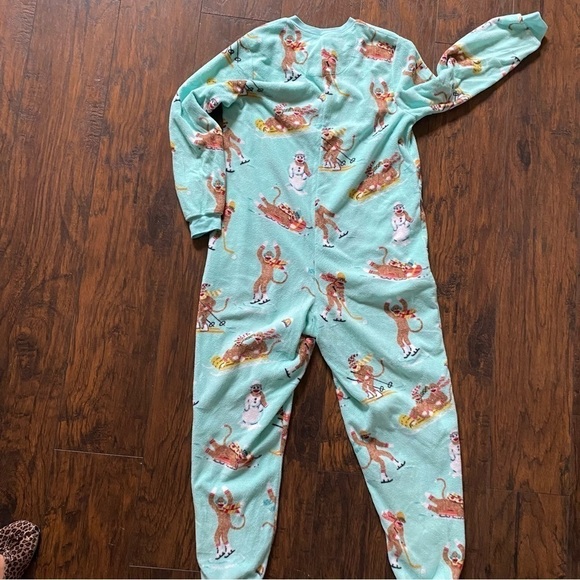 Nick & Nora Monkey Christmas Pajamas - Picture 3 of 13